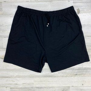 NWT Just Right Black Shorts 4X